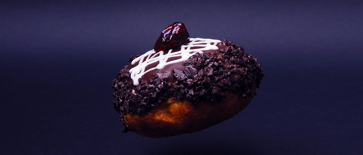 Krofna sa višnjom, vanilom i Nutelom iz Vesele Soove